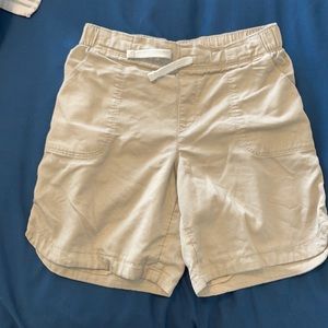 Girls tan shorts